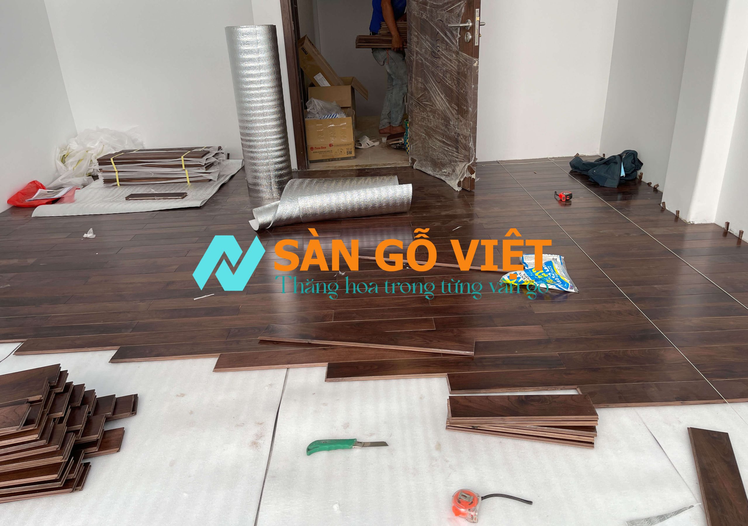 Sàn gỗ tự nhiên óc chó saigon