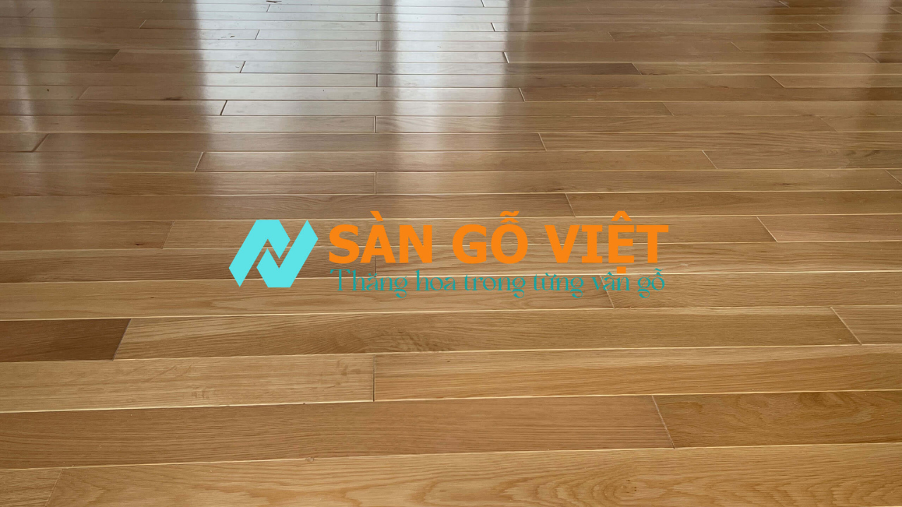 Sàn gỗ Sồi Mỹ xương cá